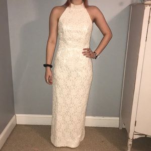 David’s bridal wedding/prom dress beaded